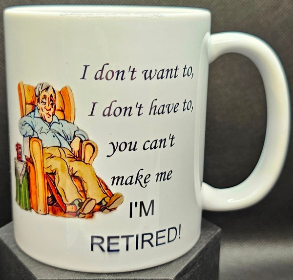 Mature/Retirement Mugs