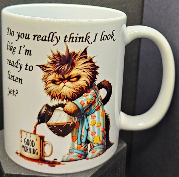Cat Themed Mugs