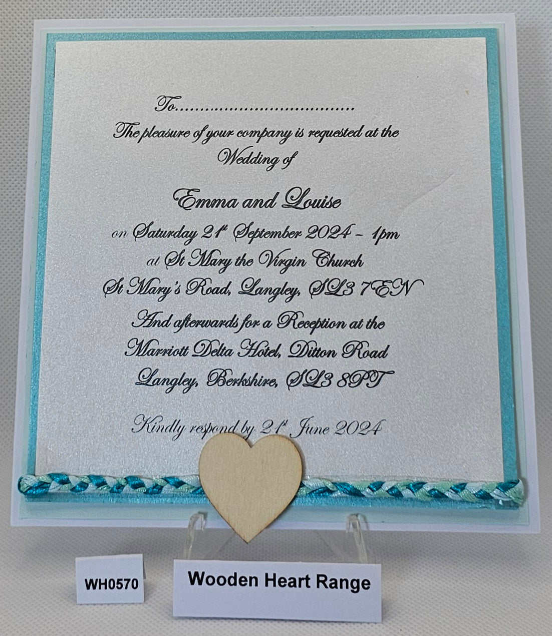 Wooden Heart Range